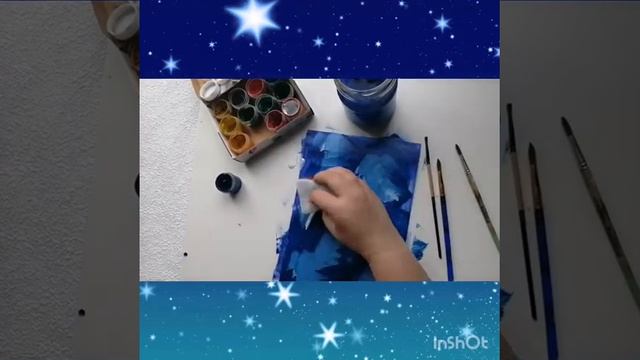 Занятие в 1 младшей группе по рисованию "Звёздное небо" Воспитатель Полоусова Оксана Дмитриевна смотреть онлайн