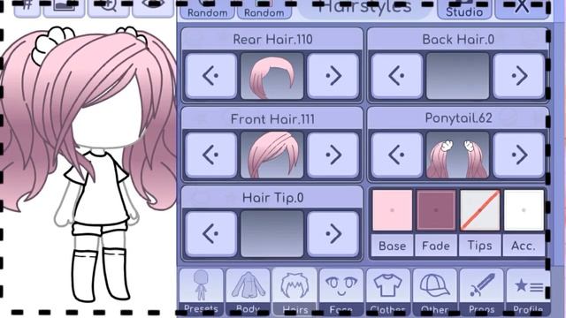 • ☘️ Идеи для причёсок ос девочкам [Gacha Life] ☘️ • смотреть онлайн