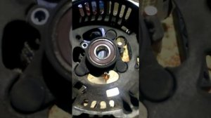 Замена подшипников генератора, с двигателя 4-AFE