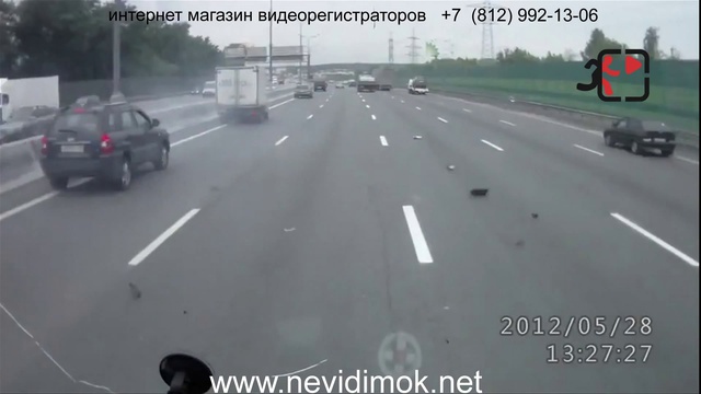 Цепная реакция. Авария на видеорегистратор смотреть онлайн