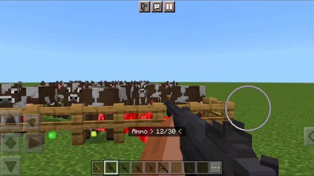 НОВЫЙ Качественный Мод На Оружие Для Minecraft Bedrock Edition | new mod on guns for mcpe смотреть онлайн