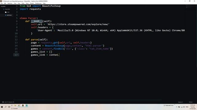 Steam Bot on telegram with Python #1 Parsing Steam смотреть онлайн