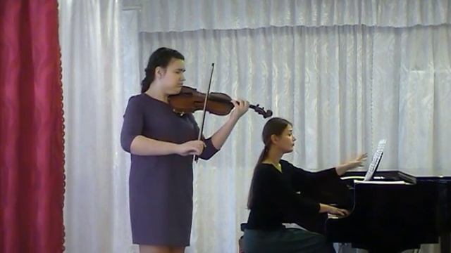 Г. Венявский "Деревенский скрипач" исп. Калина Мария смотреть онлайн