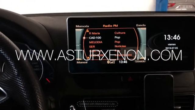 AX-X9201A Equipo multimedia ANDROID con CARPLAY para Audi Q5 смотреть онлайн