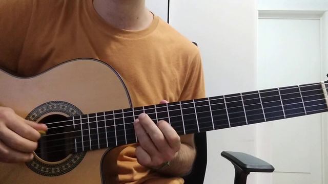 Cardamomo - Sete e Meia (guitar cover) смотреть онлайн