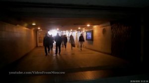 Станция метро Нагатинская выход // 20 апреля 2018г.