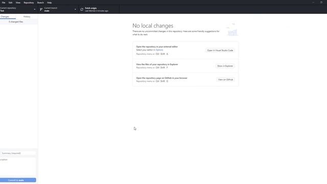 2. Работа на GitHub Desktop смотреть онлайн