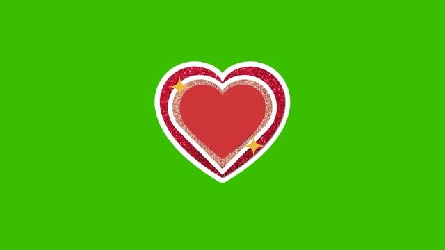 Сердца на зеленом фоне | hearts | Футажи для видео | Хромакей | green screen | ФутаЖОР смотреть онлайн