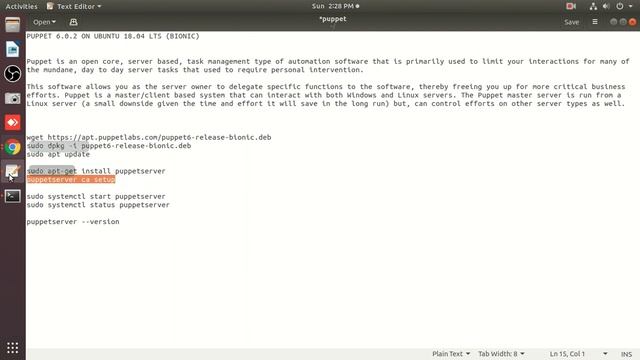 PUPPET 6.0.2 ON UBUNTU 18.04 LTS (BIONIC) смотреть онлайн