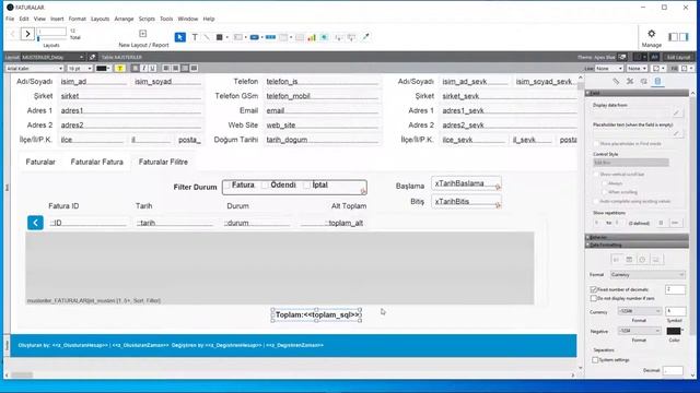 FileMaker Fatura - blm 2/7 Filitrede alt toplamı güncelleme смотреть онлайн