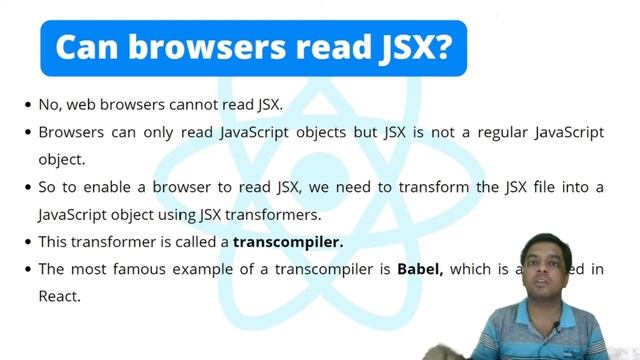 React Placement Ready || Part-III JSX || React Interview Questions || Preparation Guide смотреть онлайн