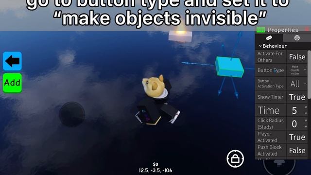 Roblox obby creator UPDATE! How to use the modify effects option for buttons! смотреть онлайн