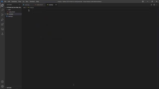 Make python GUI using Html Css and Javascript || how to use eel module in python смотреть онлайн