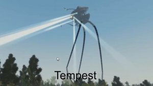 All tripod Horns in War of the Worlds Sandbox