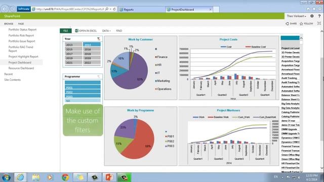 Project Server Plus - Excel Dashboards смотреть онлайн