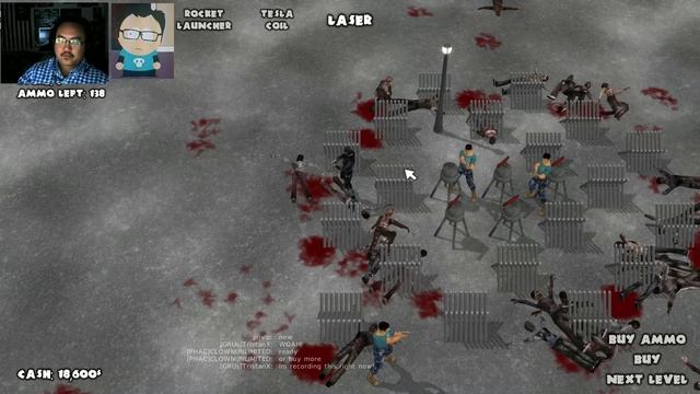 Yet Another Zombie Defense "Night 21" смотреть онлайн