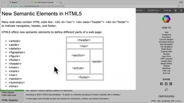 186 HTML vs HTML 5