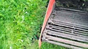 Японская картофелекопалка niplo однорядка.