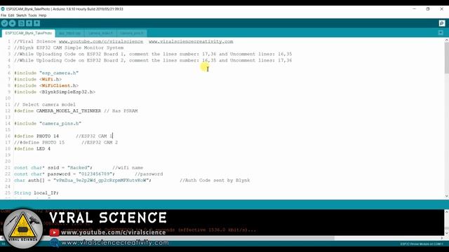 ESP32 CAM Blynk Multiple Camera Surveillance смотреть онлайн