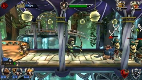 Defenders & Dragons Gameplay Обзор Первый взгляд Летсплей (Android,APK,iOS)