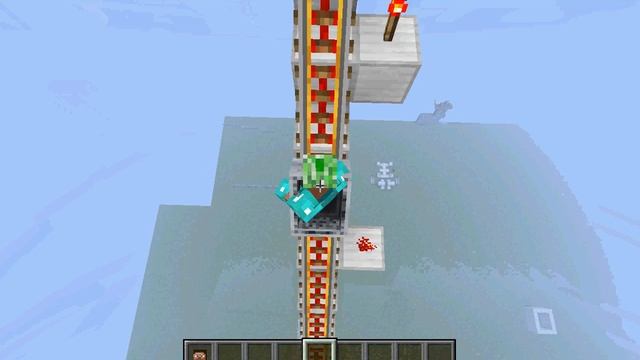 Le plus grand saut en minecart sur Minecraft ! смотреть онлайн