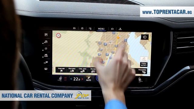 VW Touareg 2019/21 with built-in navi & automatic transmission | Review from Top Rent A Car Bulgari смотреть онлайн