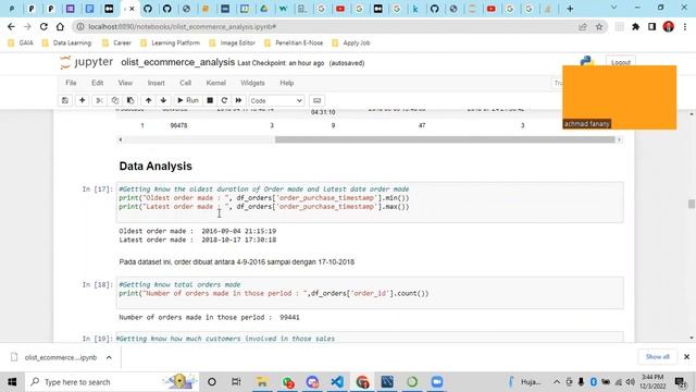 Data Wrangling and SQL Pacmann - Olist E-commerce Analysis смотреть онлайн