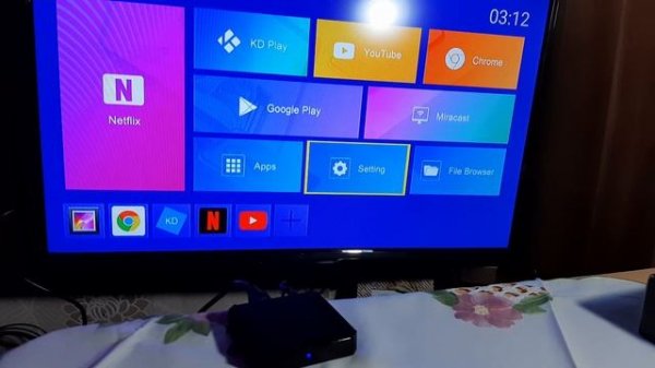 запуск приставки X96Q