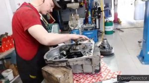 замена чашки дифференциала АКПП Мазда сх9