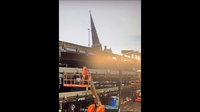 Camera Captures New London Church Collapse
