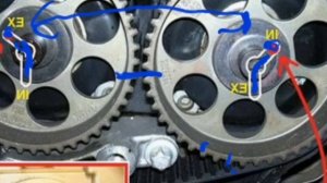 Вот как правильно выставить зажигание на 16 клапаном  двигателе и не загнуть  клапана. Экотек 2.0