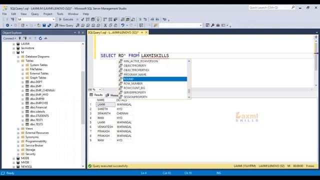 Generate Row Serial Numbers in SQL Query | SQL Telugu смотреть онлайн