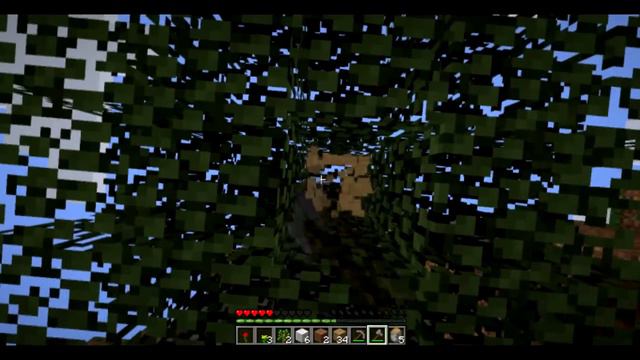 Let`s Play Minecraft Серия 1 - Первое убежище,Глава- 1(Начало) смотреть онлайн
