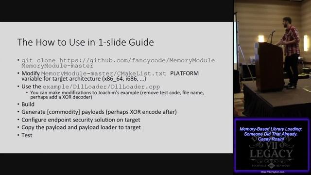 T108 Memory Based Library Loading Someone Did That Already Casey Rosini смотреть онлайн