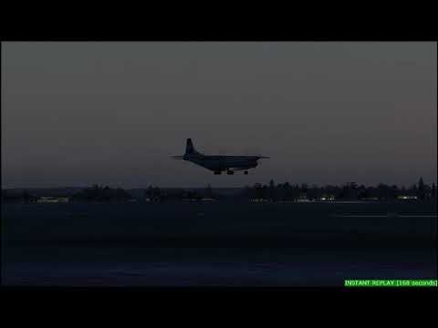 FS2004 An-12. A typical military takeoff смотреть онлайн