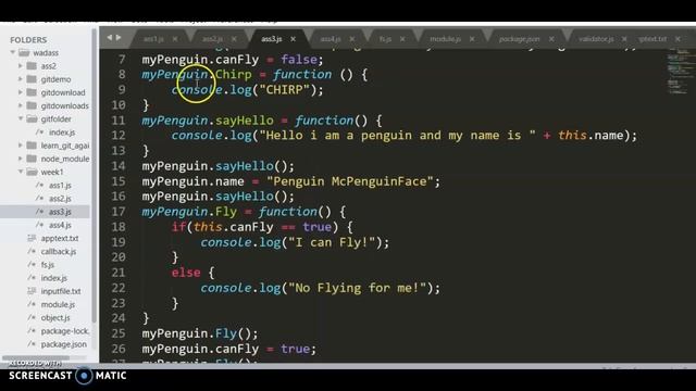 Basic Programs Using NodeJs||About Chalk||GIT commands смотреть онлайн