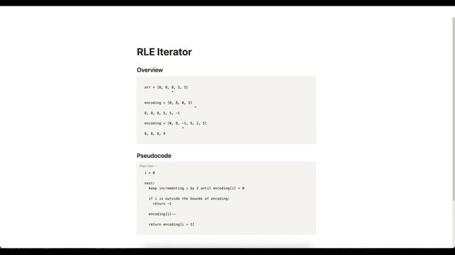 RLE Iterator | Top Google Coding Interview Question смотреть онлайн