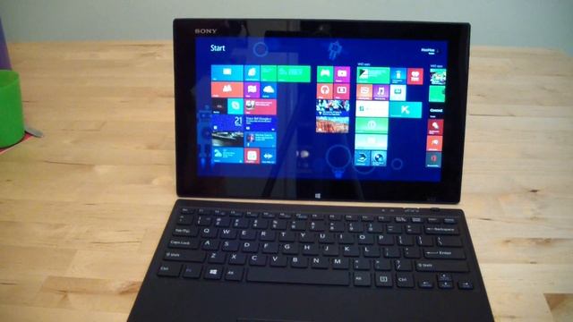 Sony Vaio Tap 11 Microsoft Tablet Review смотреть онлайн