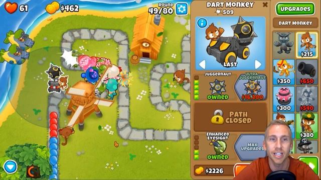 Bloons TD 6 Town Center Half Cash Guide смотреть онлайн