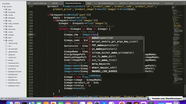 Laravel 9 Tutorial #50 | Multi Vendor E-commerce | Images Module (II) | Add / View / Delete Images смотреть онлайн