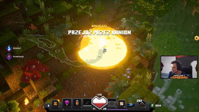 Minecraft Dungeons (PL) Jungle Awakens - CIĄG DALSZY (HARDMODE) Gameplay PL #12 смотреть онлайн