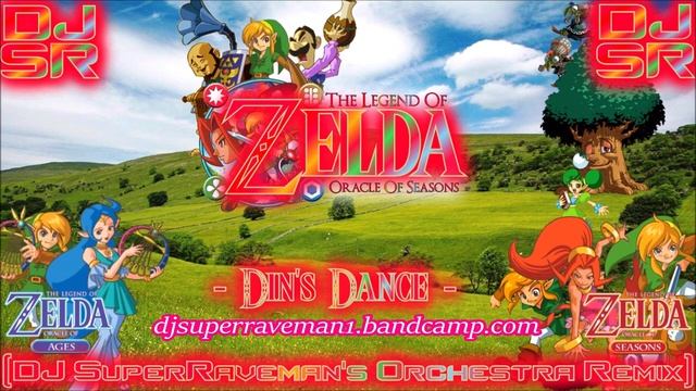 The Legend Of Zelda: Oracle Of Seasons - Din's Dance [DJ SuperRaveman's Orchestra Remix] смотреть онлайн