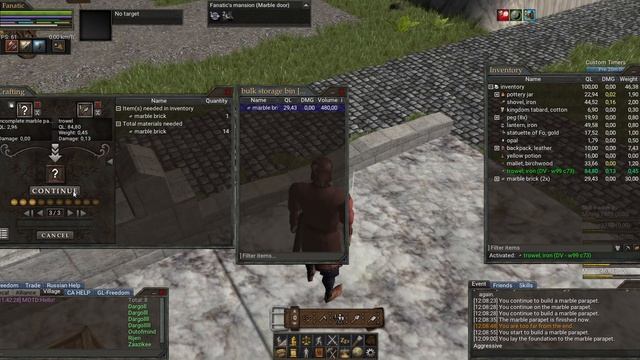 ?Wurm Online#40.Довожу до ума второй этаж.? смотреть онлайн