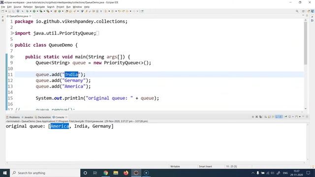 Java Tutorial For Beginners | Java Queue Tutorial | Queue Implementation In Java | SimpliCode смотреть онлайн