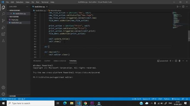 Build your NOTEPAD using python || PyQt5 || PyQt5 tutorial || Python //(Part 3)\\ смотреть онлайн