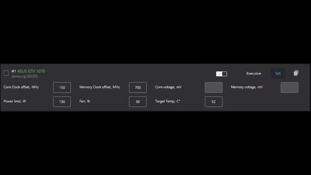 Сколько майнит ETC/ETHw/ETHf Видеокарта Asus GeForce GTX 1070 TURBO 8Gb смотреть онлайн