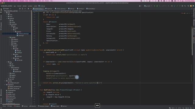 Разработка Golang production платформа e-commerce. Часть 9 смотреть онлайн