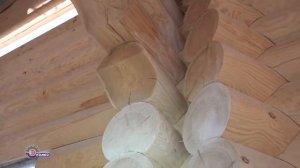 Шлифовка дома из сруба - шлифование углов перерубов, вогнутых торцов, бревна возле стыковочных швов