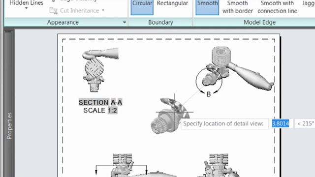 Creating Detail Views in AutoCAD | AutoCAD 2013 смотреть онлайн
