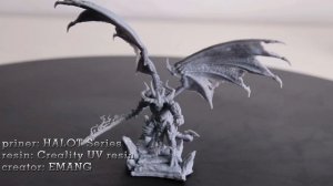 3D Printing "The Ultimate Radical Centrist" On HALOT Resin Printer